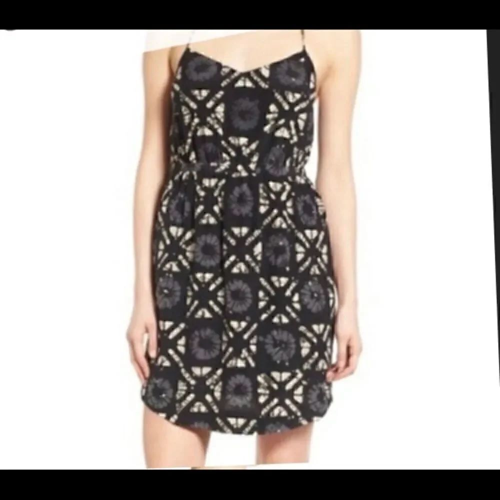 Madewell Size 4 Silk Spaghetti Strap Lovely Summer Dress!